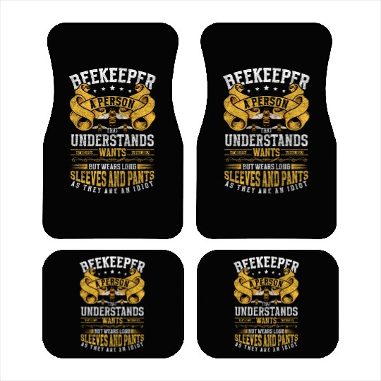 Honey Nature Breeder Beekeeping Car Mats