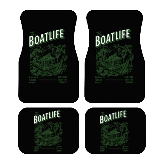 Sakura Serenity Boat Car Mats