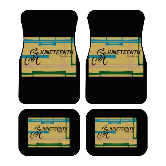 Juneteenth Car Mats