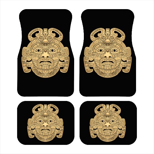 Maya God Mayan Mythology Ancient God K'inich Ahau Car Mats