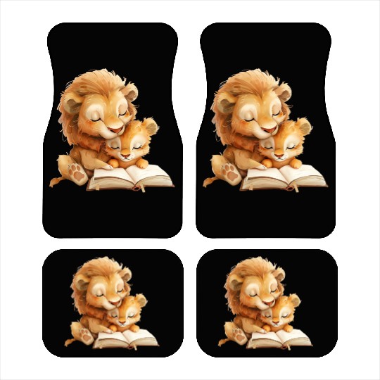 Lion family. Car Mats