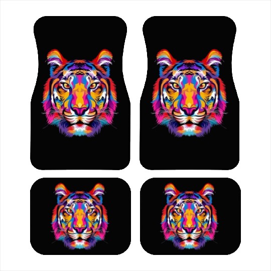 TIGER, TIGER BURNING BRIGHT. Car Mats
