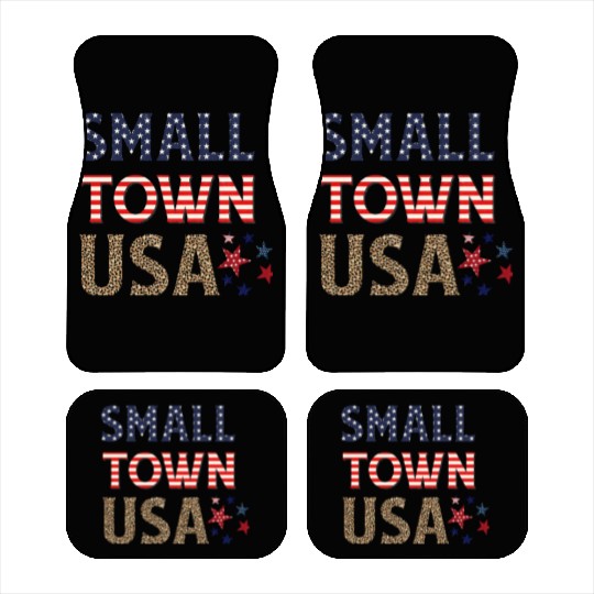 SMALL TOWN USA Car Mats