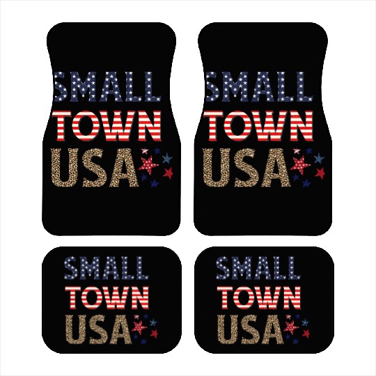 SMALL TOWN USA Car Mats