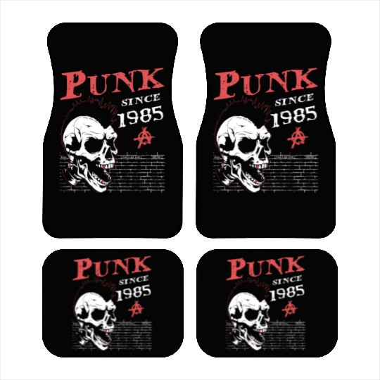 Punks Not Dead, Punk Since 1985, 39 Years Old and Car Mats