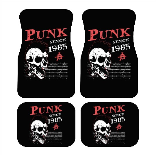 Punks Not Dead, Punk Since 1985, 39 Years Old and Car Mats
