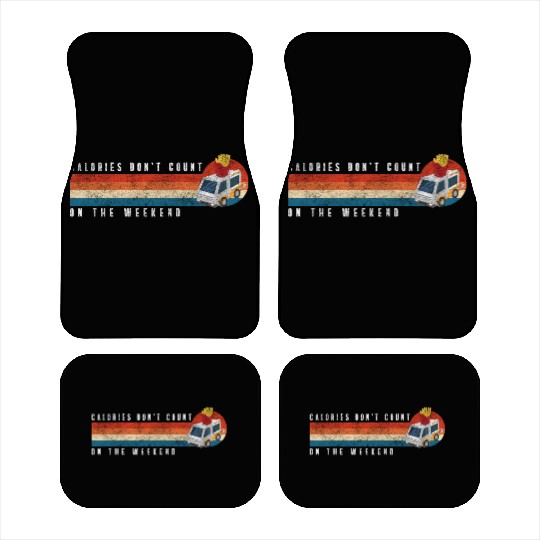 Truck Food Food Fries Car Mats