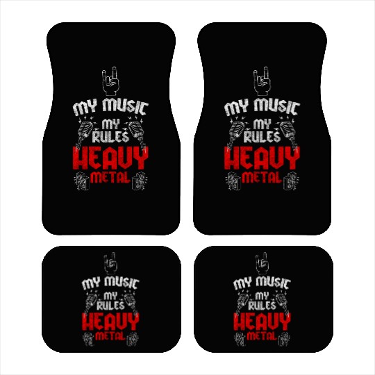 Metal Hard Rock Metal Band Death Metal Car Mats