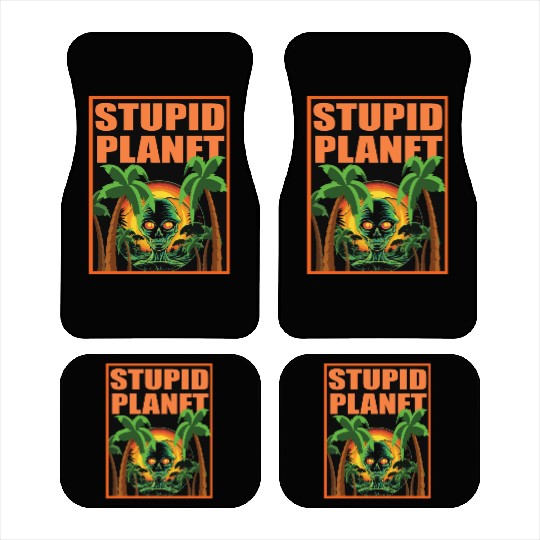 stupid planet Car Mats