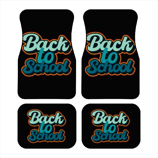 Back to school kids or teacher appreciation gift Car Mats