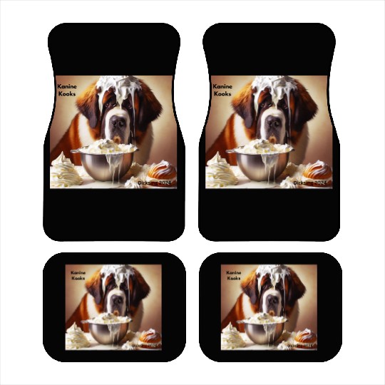 Cool fun food dog Car Mats