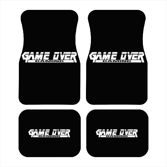 GameOverGaming Metal Gear Solid White Parody Car Mats