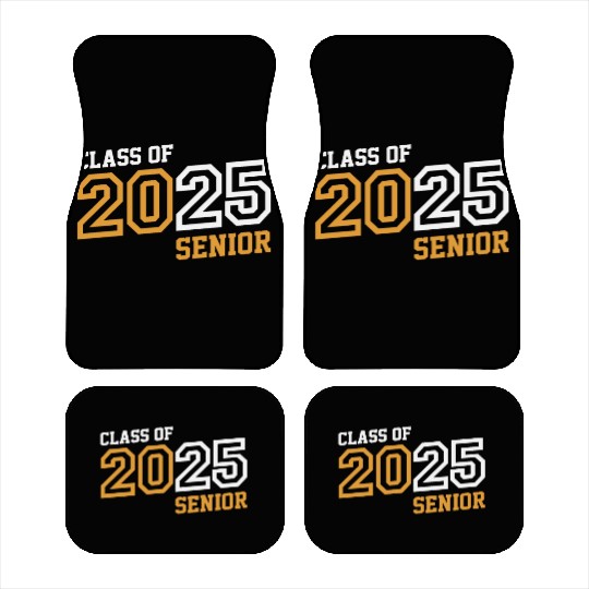 Class of 2025 Graduation 25 Back to School Car Mats