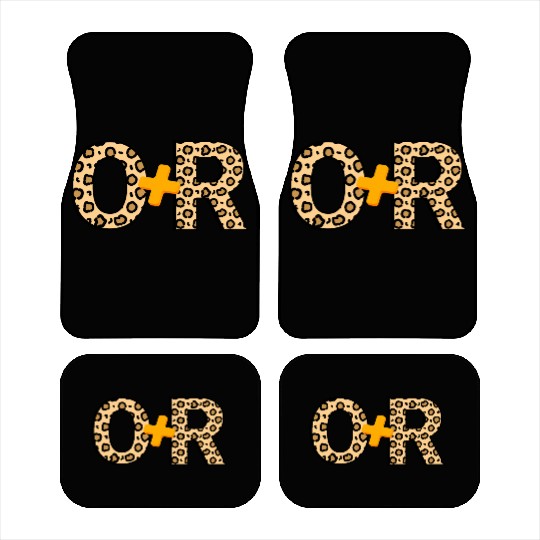 ONIKA + ROGUE LEOPARD PRINT Car Mats