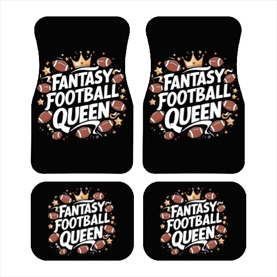 fantasy football queen 2024 Car Mats