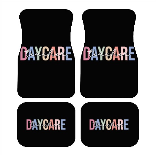 Daycare Teacher Daycare Provider Childcare Car Mats