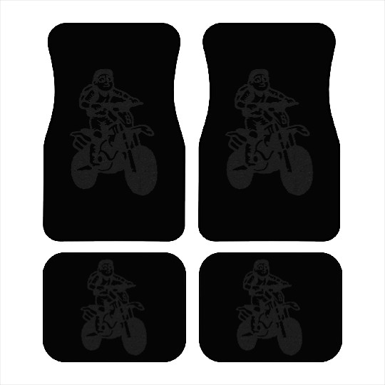 Wheelie Silly: Dirt Bike Comics & Rider Fails 017 Car Mats