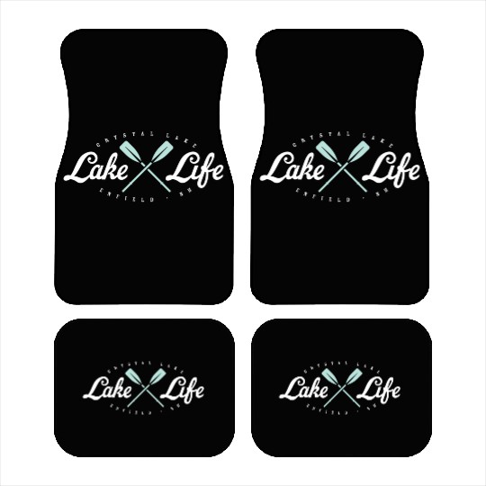 Crystal Vintage Boating Paddle Car Mats