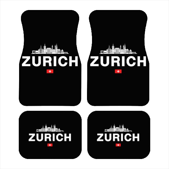 Zurich Switzerland Swiss Alps Lake Zurich Car Mats