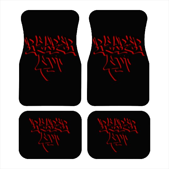 ReaperFit graffiti text Car Mats