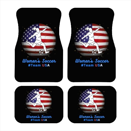Women's Soccer #Team USA - watch women's sports Car Mats