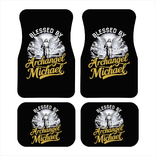 Archangel Michael Catholic Christianity Angel Car Mats
