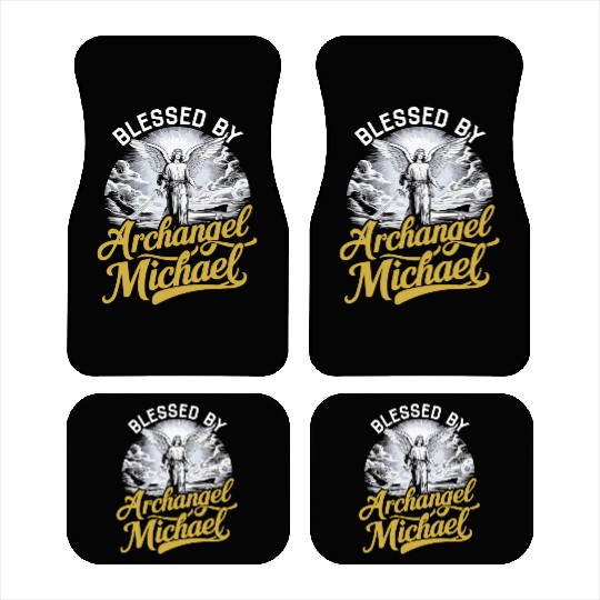 Archangel Michael Catholic Christianity Angel Car Mats