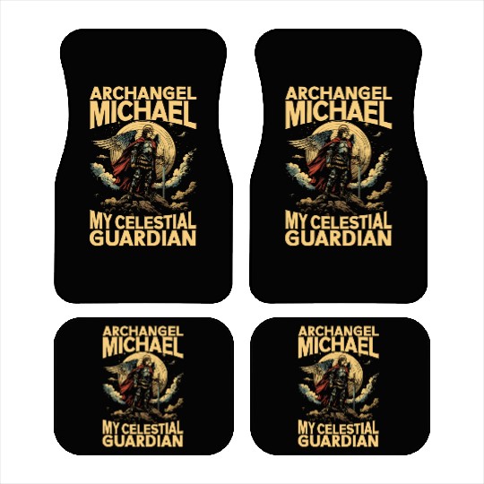 Archangel Michael Catholic Christianity Angel Car Mats