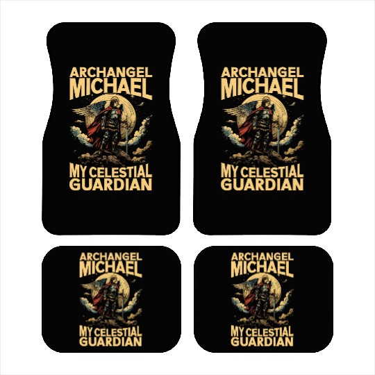 Archangel Michael Catholic Christianity Angel Car Mats