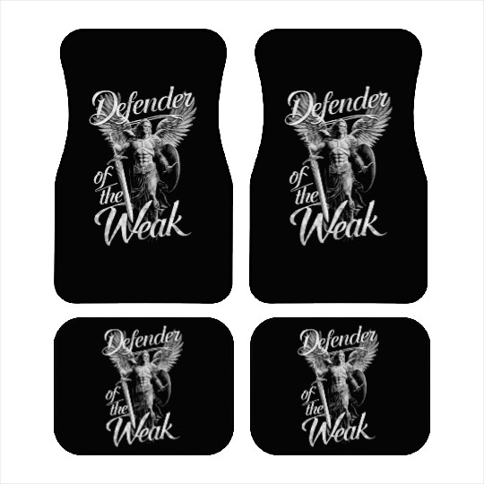 Archangel Michael Catholic Christianity Angel Car Mats