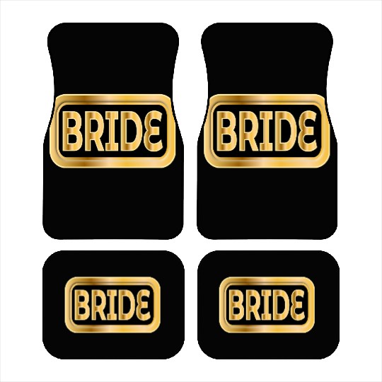 BRIDE GIFTS WEDDING ENGAGEMENT Car Mats