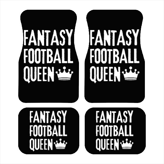 Fantasy Football Queen Car Mats