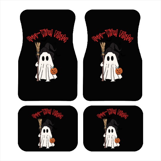 Boo-tiful Night Halloween Car Mats