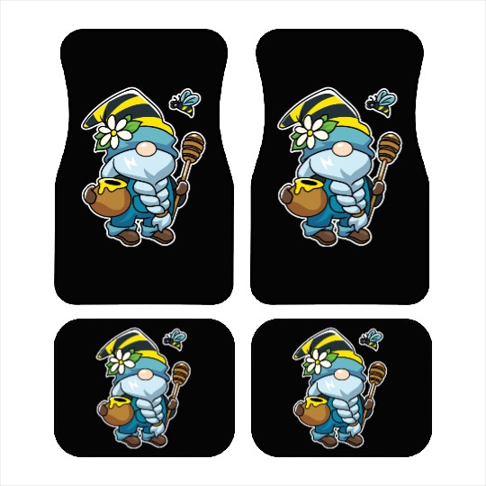 Honey Gnome Bees Beekeeper Car Mats