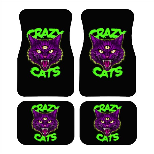 CRAZY CAT Car Mats