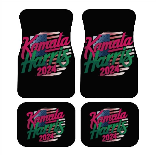 Kamala Harris 2024 Bold Cursive Car Mats