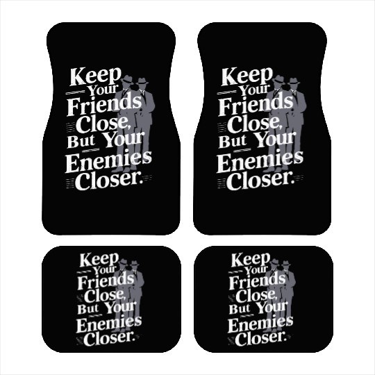 Mobster Gangster Mafia Organized Crime Boss Car Mats