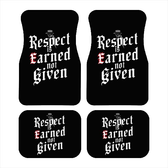 Mobster Gangster Mafia Organized Crime Boss Car Mats