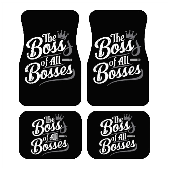 Mobster Gangster Mafia Organized Crime Boss Car Mats