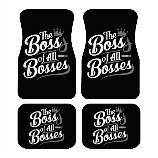 Mobster Gangster Mafia Organized Crime Boss Car Mats