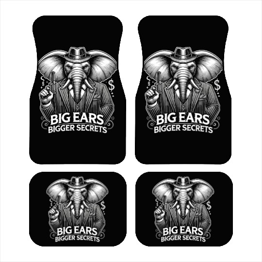 Mobster Gangster Mafia Organized Crime Boss Car Mats