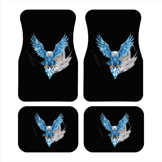 Elevate Your Style with the Crystal Eagle Car Mats