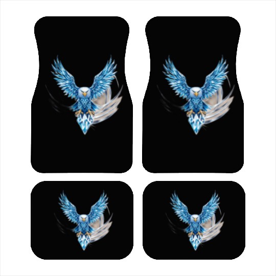 Elevate Your Style with the Crystal Eagle Car Mats