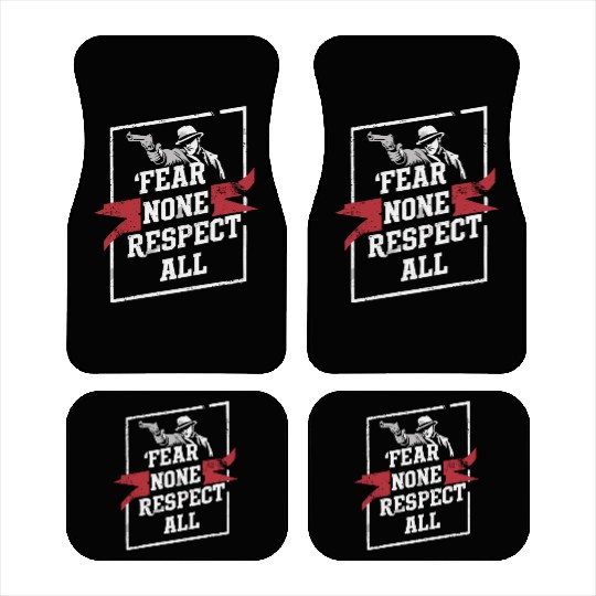 Mobster Gangster Mafia Organized Crime Boss Car Mats