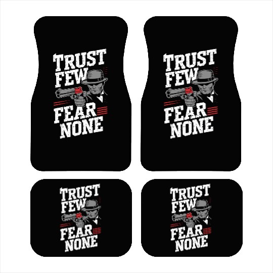 Mobster Gangster Mafia Organized Crime Boss Car Mats