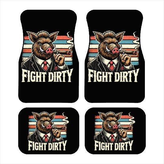 Mobster Gangster Mafia Organized Crime Boss Car Mats