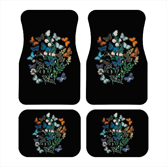 Flora aesthetic Car Mats
