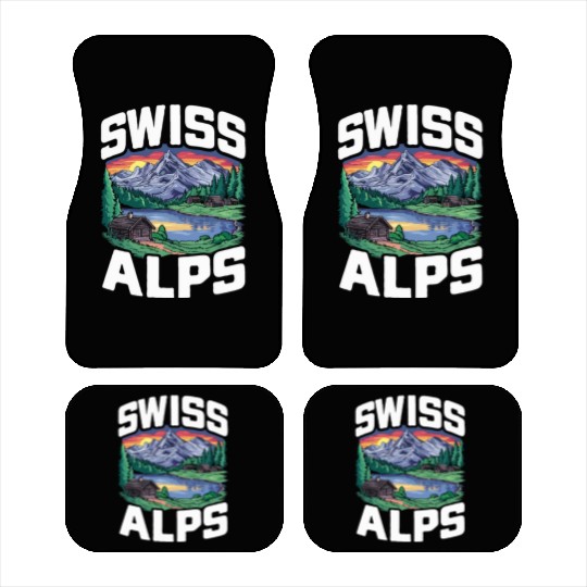 Swiss Alps Switzerland. Car Mats