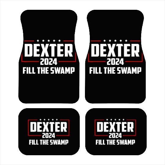 Dexter 2024 Fill The Swamp Car Mats
