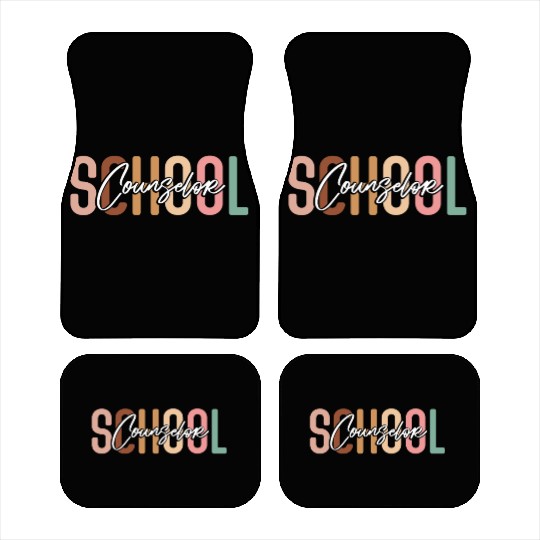 School Counselor School Counselor Car Mats